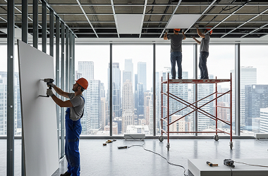 Home gypsum partition & ceiling