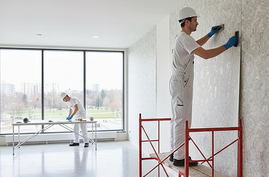 Home wallpaper fixing